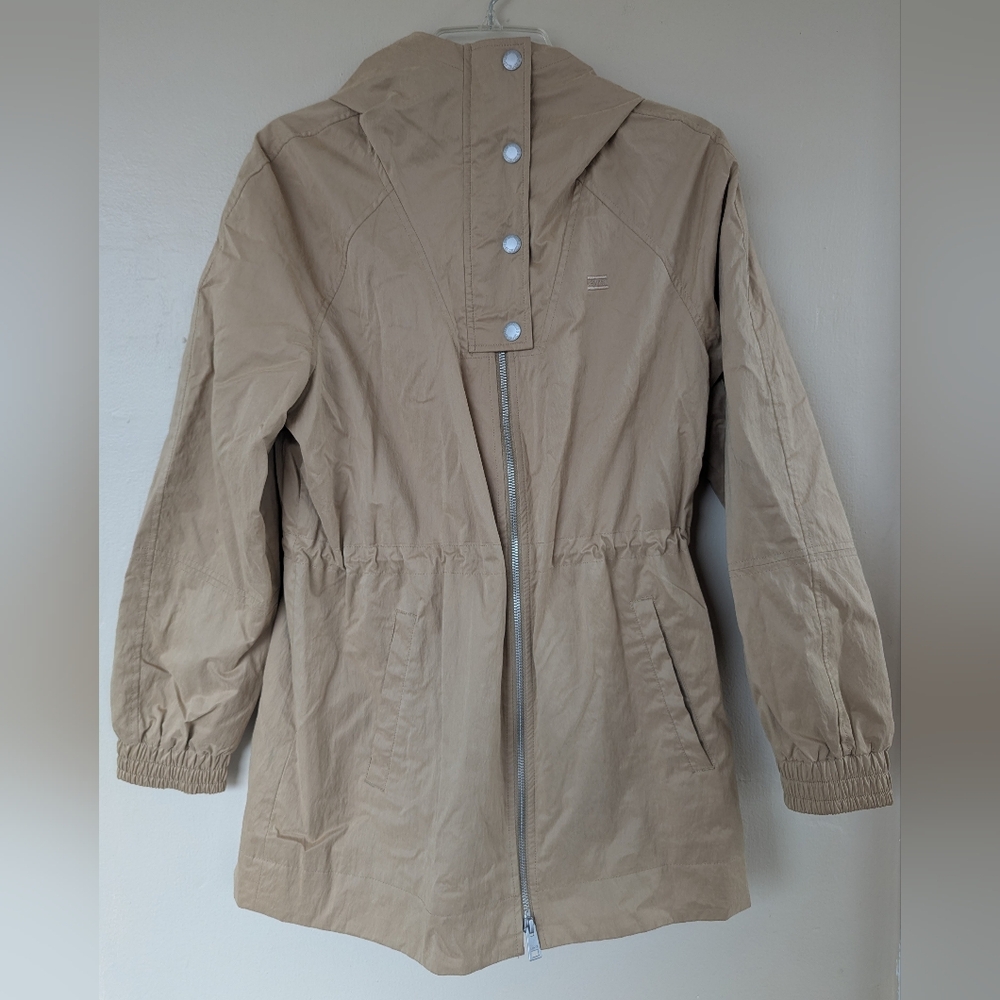 Levi's Hooded Utility Jacket, Light Brown/Tan/Gold (SIZE SMALL)